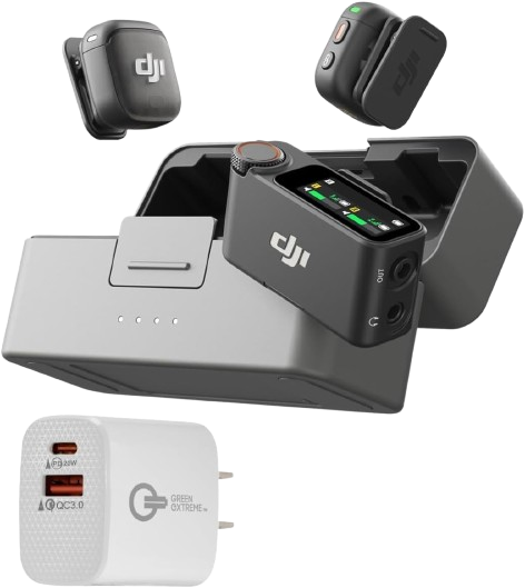 DJI Mic 3 (2 TX + 1 RX + Charging Case)