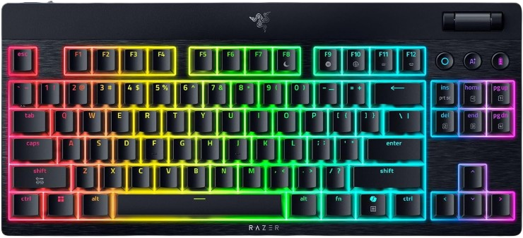 Razer BlackWidow V4 Low Profile Wireless Gaming Keyboard